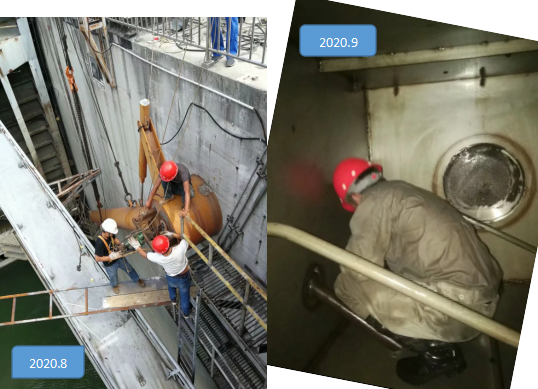 泄洪完成，順利開工！